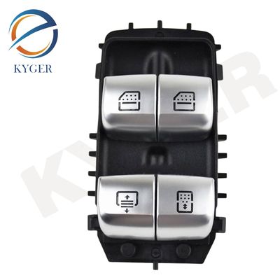 2229051505 Otomatik Elektrik Sistemi Güç Pencere Değiştiricisi Mercedes Benz W222 2013-2020 1167B Siyah Renk 222 905 1505