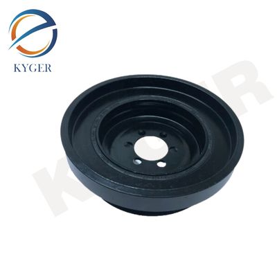 1123 7577 663 Otomobil Parçası Gergici Pulley V ribbed Belt Guide Pulley Crankshaft Pulley For BMW F10 F18 11237577663 11237546108