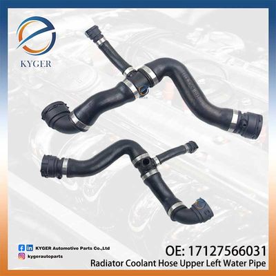 Radyatör Soğutucu hortumu sol üst su borusu 17127566031 1712 7566 031 için BMW E90 E91 E92 E93 E82 E90