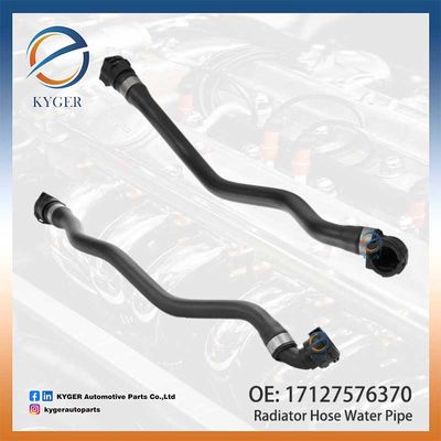 Motoru Soğutma Soğutucu Radyatör hortumu 17127576370 1712 7576 370 BMW E71 E70 F15 F16 F17 için