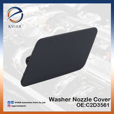 C2D3560 Headlight Washer Nozzle Cover Headlamp Sprayer Cap C2D3561 for Jaguar XJ
