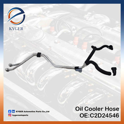 C2D24546 Otomobil Parçaları Jaguar XJ X351 için Petrol Soğutucu Transmisiyon Petrol Soğutucu hortum Montajı