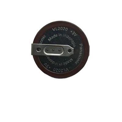 VL2020 180 Degrees Pins Replace +3V Rechargeable Battery for BMW Car Key Remote